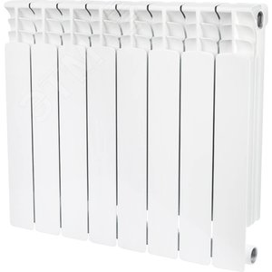 Изображение товара Радиатор биметаллический секционный 500/90/8 боковое подключение (шт)