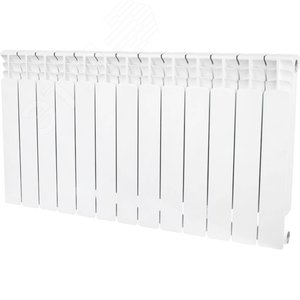 Изображение товара Радиатор биметаллический секционный 500/90/13 боковое подключение (шт)