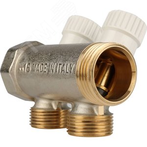 Коллектор распределительный 1', 2 отвода 3/4'ЕК - фото 8