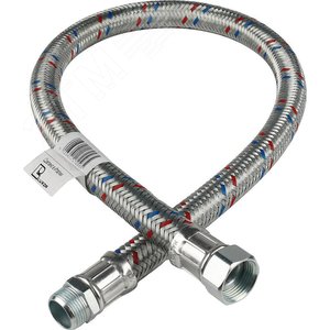 Подводка гибкая для воды 3/4' ВН длина 100 см - фото 1