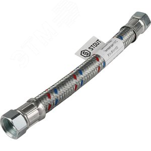 Подводка гибкая для воды 3/4' ВВ длина 30 см - фото 1