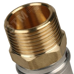 Переходник с наружной резьбой 1'х32 для металлопластиковых труб прессовой - фото 7