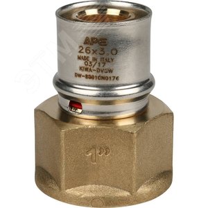 Переходник-пресс с внутренней резьбой 1'х26 для металлопластиковых труб - фото 4