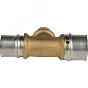 Тройник переходной 32х20х26 для металлопластиковых труб прессовой - фото 5