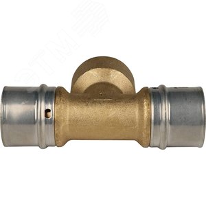 Тройник-переходник с внутренней резьбой 32х1'х32 для металлопластиковых труб прессовой - фото 5