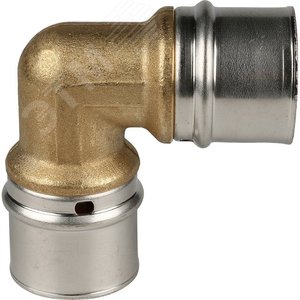 Угольник 32 90 град., пресс, для металлопластиковых труб - фото 4