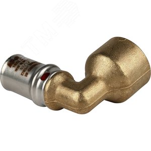 Угольник ВР 1/2'х16 переходной, для металлопластиковых труб прессовой - фото 4