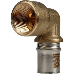 Угольник ВР 3/4'х20 переходной, для металлопластиковых труб прессовой - фото 4