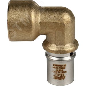 Угольник ВР 3/4'х20 переходной, для металлопластиковых труб прессовой - фото 5