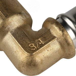 Угольник ВР 3/4'х20 переходной, для металлопластиковых труб прессовой - фото 9