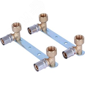 Комплект настенный/пресс для смесителя 1/2'x20 для металлопластиковых труб - фото 1