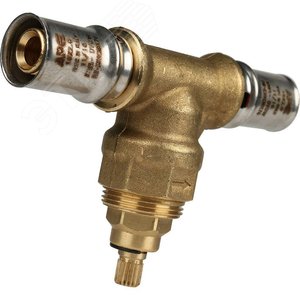 Вентиль с хромированной ручкой 16х16 для металлопластиковых труб - фото 5