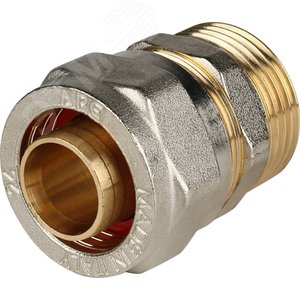 Переходник с наружной резьбой 1'х26 для металлопластиковых труб винтовой - фото 4