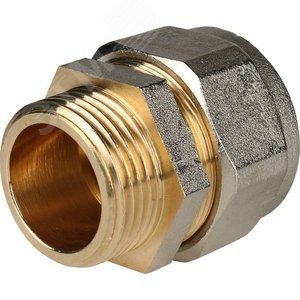 Переходник с наружной резьбой 1'х32 для металлопластиковых труб винтовой - фото 5