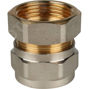 Переходник с внутренней резьбой 1'х26 для металлопластиковых труб винтовой - фото 2