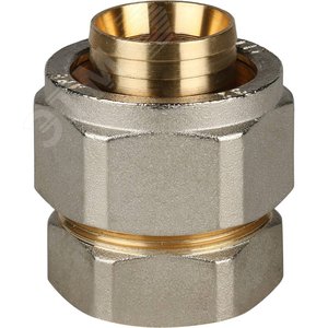 Переходник с внутренней резьбой 1'х32 для металлопластиковых труб винтовой - фото 1