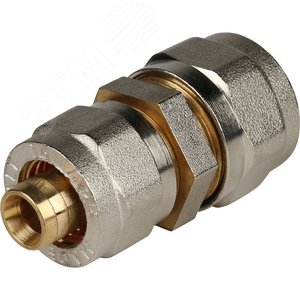 Муфта соединительная переходная 20x16 для металлопластиковых труб винтовой - фото 5