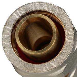 Муфта соединительная переходная 20x16 для металлопластиковых труб винтовой - фото 6