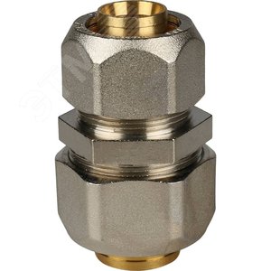 Муфта соединительная переходная 32x26 для металлопластиковых труб винтовой - фото 1