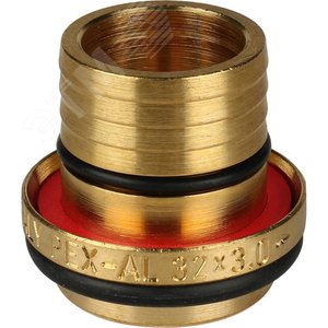 Муфта соединительная переходная 32x26 для металлопластиковых труб винтовой - фото 12