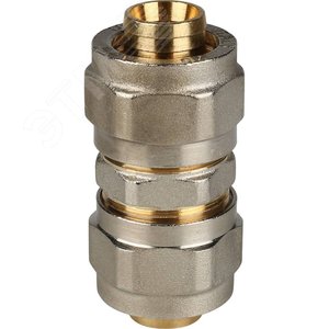 Муфта соединительная 20х20 для металлопластиковых труб винтовой - фото 2