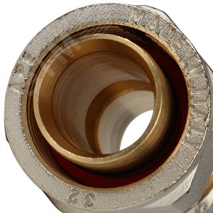 Муфта соединительная 32x32 для металлопластиковых труб винтовой - фото 4