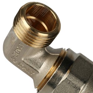 Угольник НР 1/2'х20 переходной, для металлопластиковых труб винтовой - фото 6