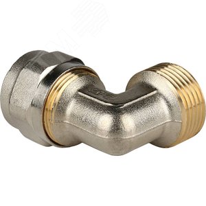 Угольник НР 3/4'х20 переходной, для металлопластиковых труб винтовой - фото 2