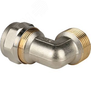 Угольник НР 1'x26 переходной, для металлопластиковых труб винтовой - фото 2