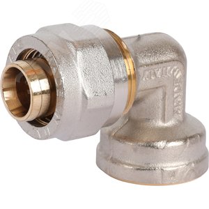 Угольник ВР 3/4'х20 переходной, для металлопластиковых труб винтовой - фото 6