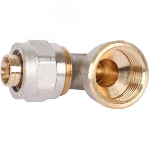 Угольник ВР 3/4'х20 переходной, для металлопластиковых труб винтовой - фото 8