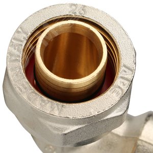 Угольник ВР 3/4'х26 переходной, для металлопластиковых труб винтовой - фото 6