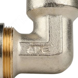 Угольник ВР 3/4'х26 переходной, для металлопластиковых труб винтовой - фото 9