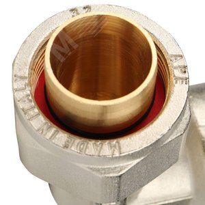 Угольник ВР 1'x32 переходной, для металлопластиковых труб винтовой - фото 6