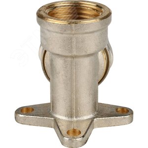 Угольник ВР 1/2'х20 настенный с креплением, для металлопластиковых труб винтовой - фото 5