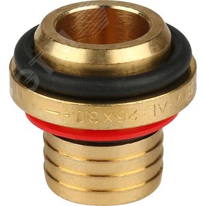 Тройник равнопроходный 26х26х26 для металлопластиковых труб винтовой - фото 12