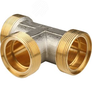 Тройник равнопроходный 32x32x32 для металлопластиковых труб винтовой - фото 5