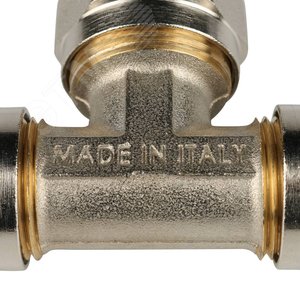 Тройник переходной 16x20x16 для металлопластиковых труб винтовой - фото 9