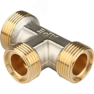 Тройник переходной 20х16х16 для металлопластиковых труб винтовой - фото 5