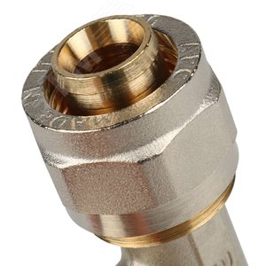 Тройник переходной 20х16х16 для металлопластиковых труб винтовой - фото 6