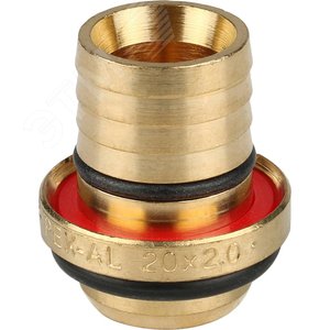 Тройник переходной 20х16х20 для металлопластиковых труб винтовой - фото 11