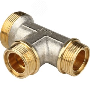 Тройник переходной 26х20х20 для металлопластиковых труб винтовой - фото 5