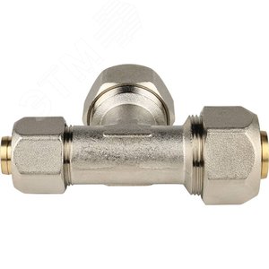 Тройник переходной 26х26х20 для металлопластиковых труб винтовой - фото 4