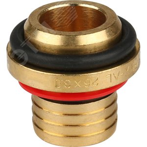 Тройник-переходник с наружной резьбой 3/4'х26 для металлопластиковых труб винтовой - фото 10