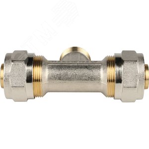 Тройник-переходник с наружной резьбой 3/4'х26 для металлопластиковых труб винтовой - фото 4