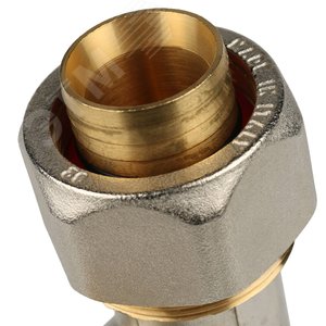 Тройник-переходник с наружной резьбой 1'x32 для металлопластиковых труб винтовой - фото 7