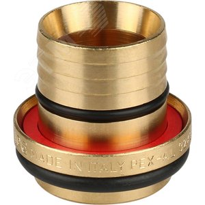 Тройник-переходник с наружной резьбой 1'x32 для металлопластиковых труб винтовой - фото 13