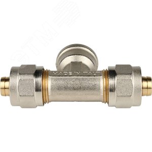 Тройник-переходник с внутренней резьбой 1/2'х16 для металлопластиковых труб винтовой - фото 4