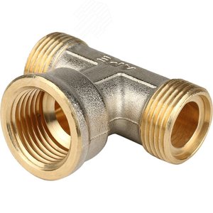 Тройник-переходник с внутренней резьбой 1/2'х16 для металлопластиковых труб винтовой - фото 6