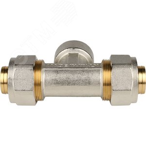 Тройник-переходник с внутренней резьбой 1'x32 для металлопластиковых труб винтовой - фото 4